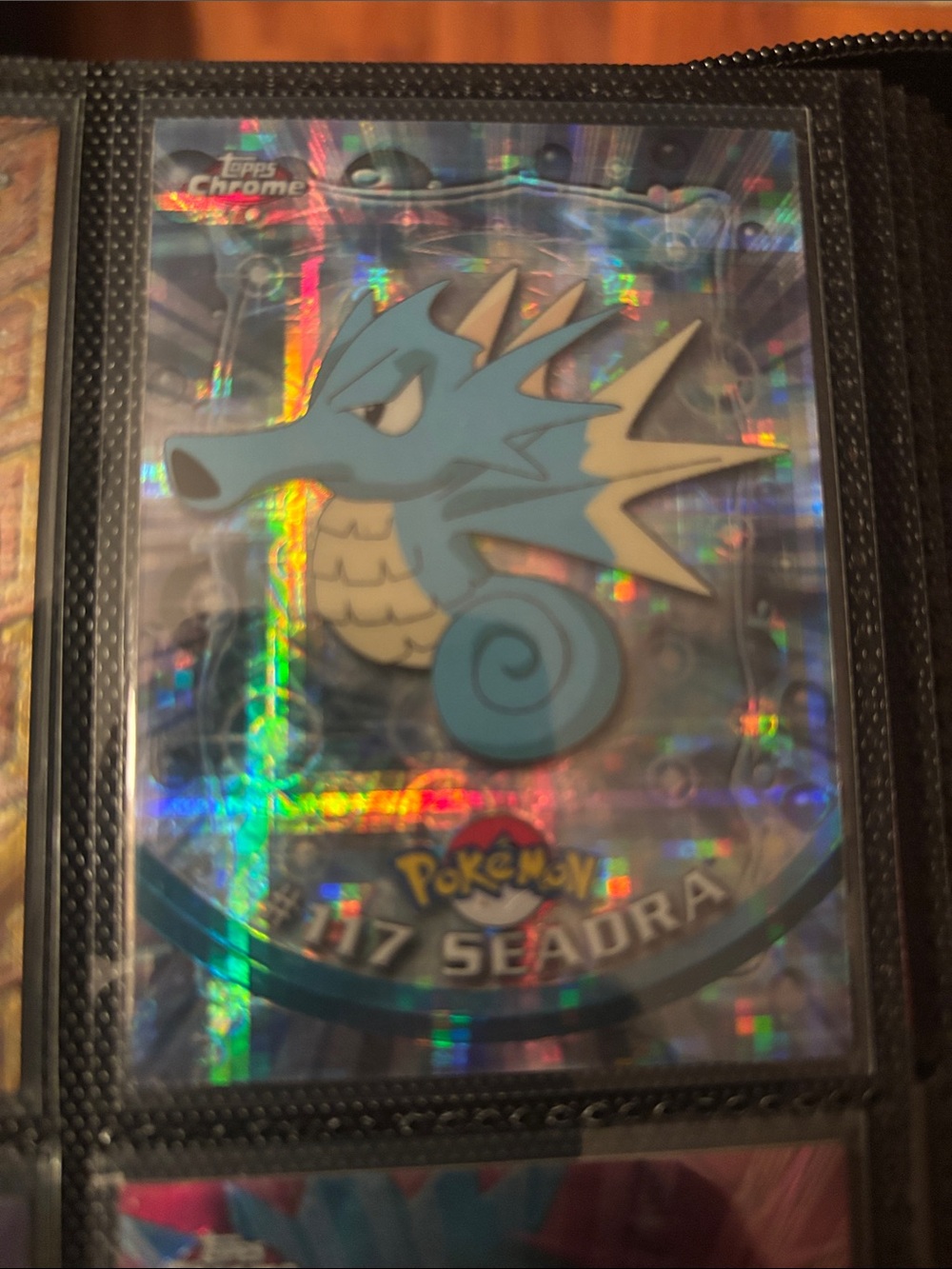 Topps Chrome Tekno Seadra  #117 Holographic Pokémon Card